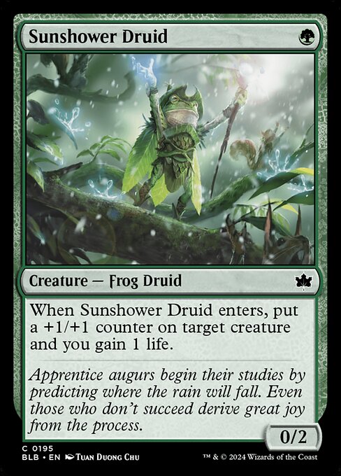 Sunshower Druid — Front