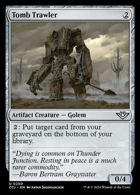 Tomb Trawler — Front