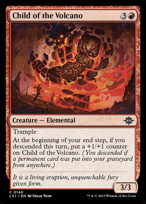 Child of the Volcano — Front