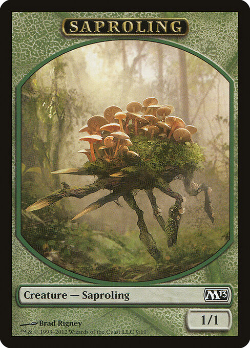 Saproling Token — Front