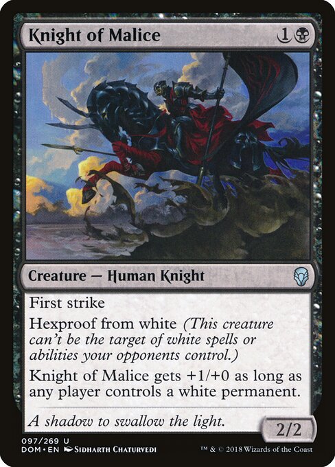 Knight of Malice — Front