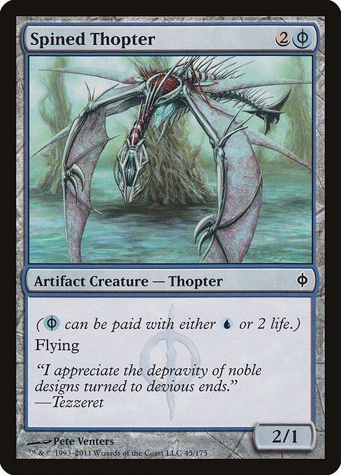 Spined Thopter — Front