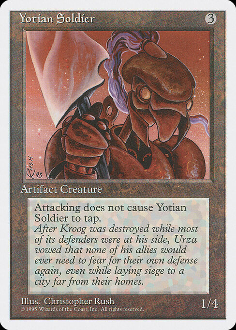 Yotian Soldier — Front
