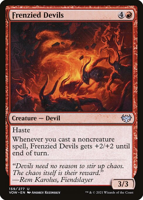 Frenzied Devils — Front