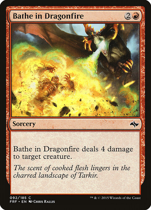 Bathe in Dragonfire — Front