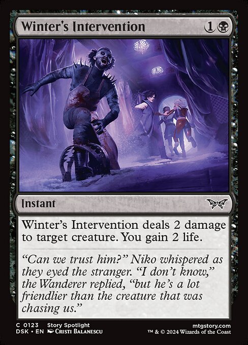 Winter's Intervention — Front