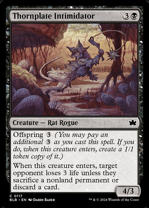 Thornplate Intimidator — Front