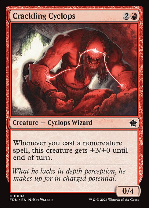 Crackling Cyclops — Front
