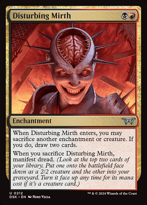 Disturbing Mirth — Front