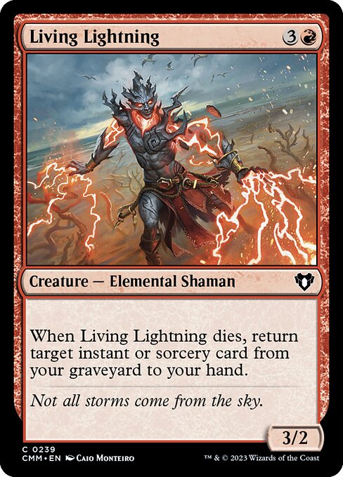 Living Lightning — Front