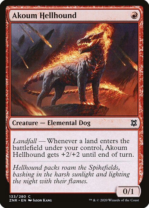 Akoum Hellhound — Front