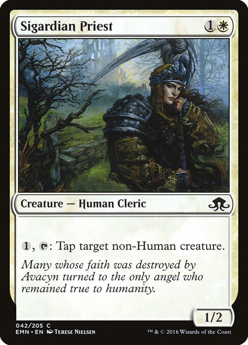 Sigardian Priest — Front