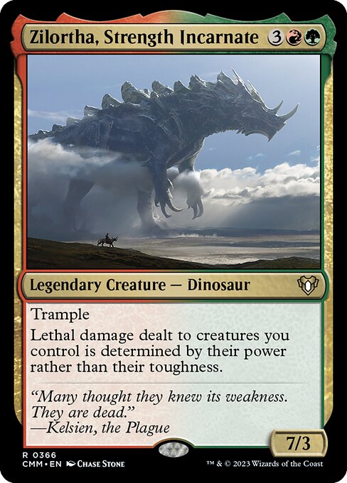 Zilortha, Strength Incarnate — Front