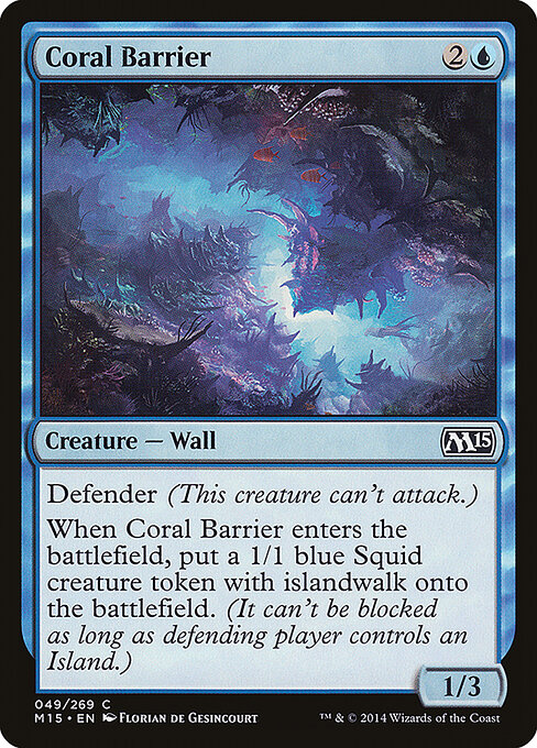 Coral Barrier — Front