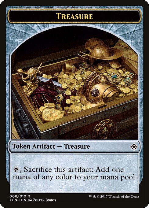 Treasure Token (008) — Front