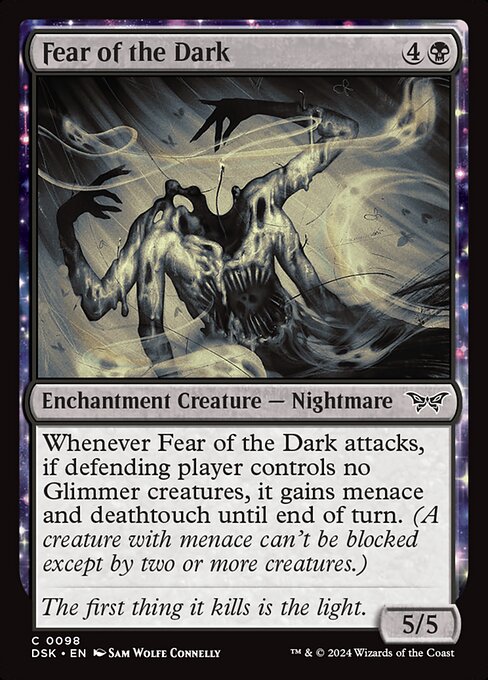 Fear of the Dark — Front
