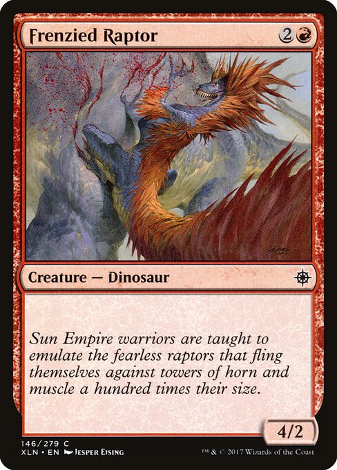 Frenzied Raptor — Front