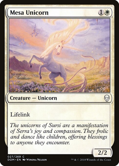 Mesa Unicorn — Front