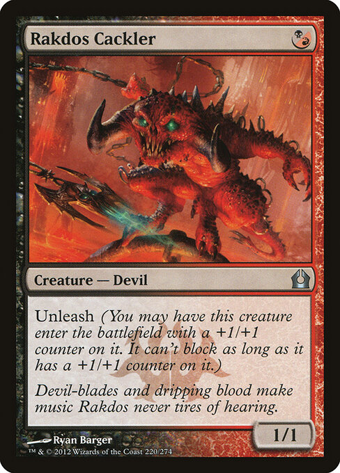Rakdos Cackler — Front