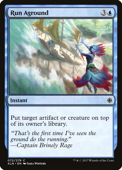 Run Aground — Front