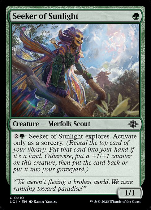 Seeker of Sunlight — Front