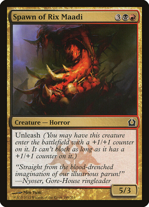 Spawn of Rix Maadi — Front