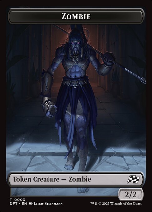 Zombie (0003) // Pilot Double-Sided Token