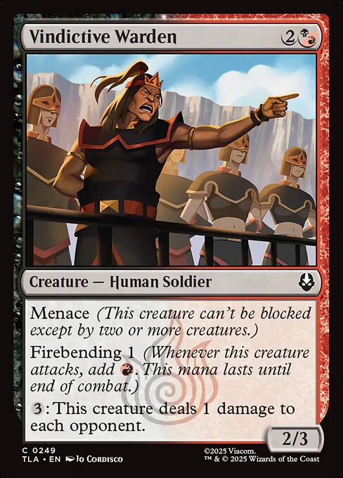 Vindictive Warden — Front