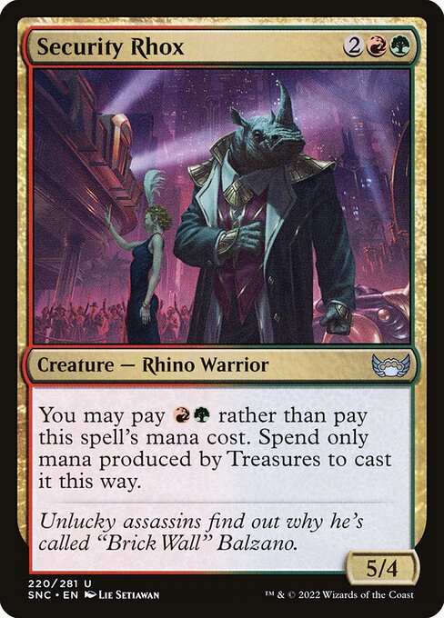 Security Rhox — Front