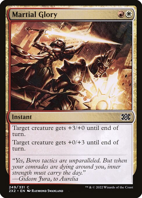 Martial Glory — Front
