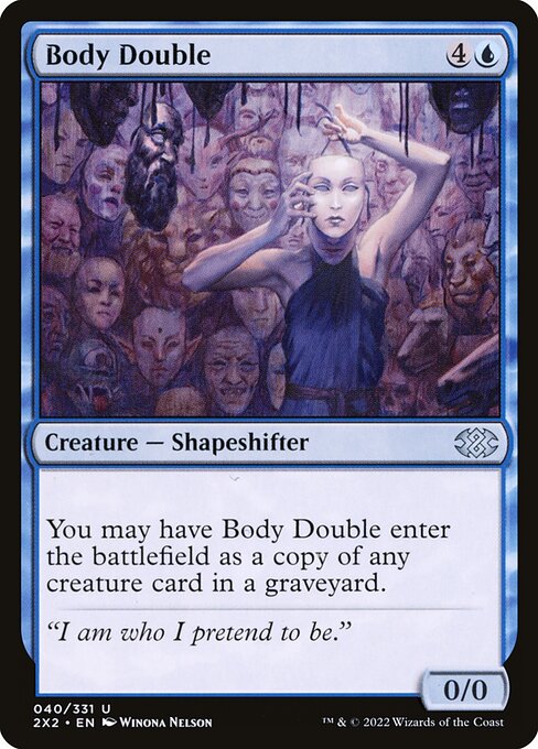 Body Double — Front