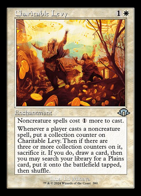 Charitable Levy (Retro Frame) — Front