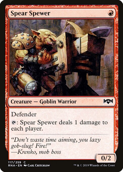 Spear Spewer — Front
