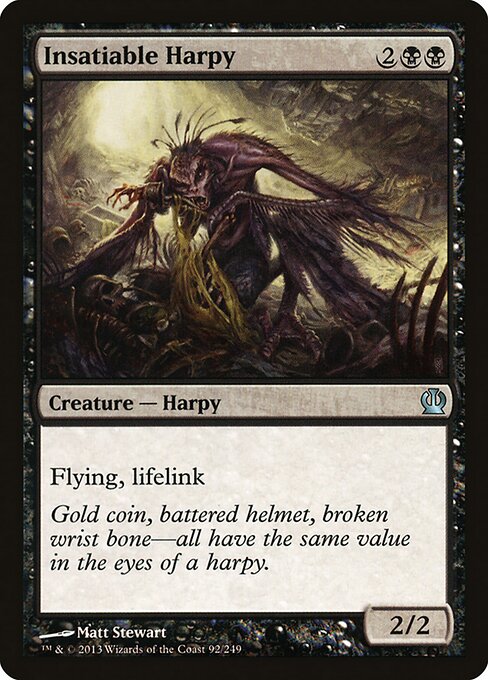 Insatiable Harpy — Front