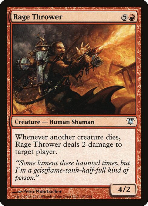 Rage Thrower — Front