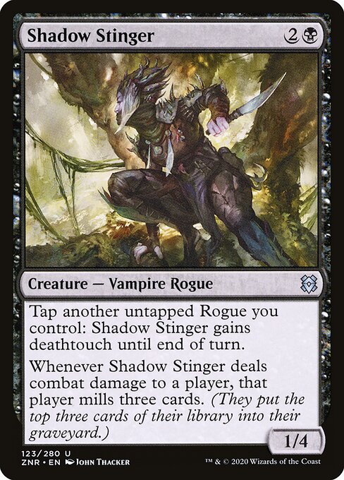 Shadow Stinger — Front