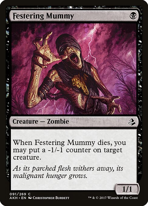Festering Mummy — Front