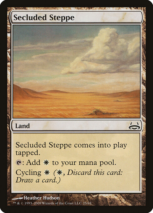 Secluded Steppe — Front