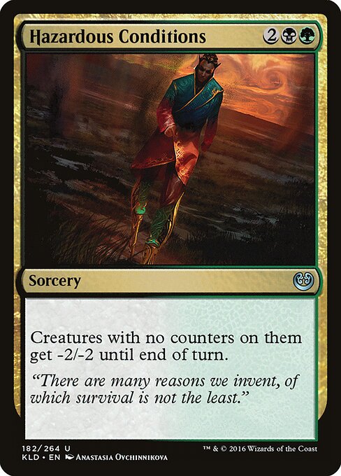 Hazardous Conditions — Front