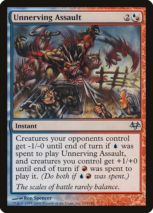 Unnerving Assault — Front