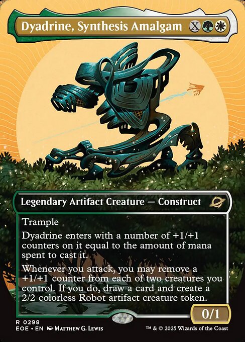 Dyadrine, Synthesis Amalgam (Borderless) — Front