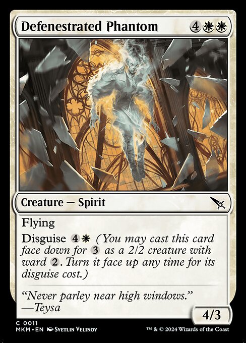 Defenestrated Phantom — Front