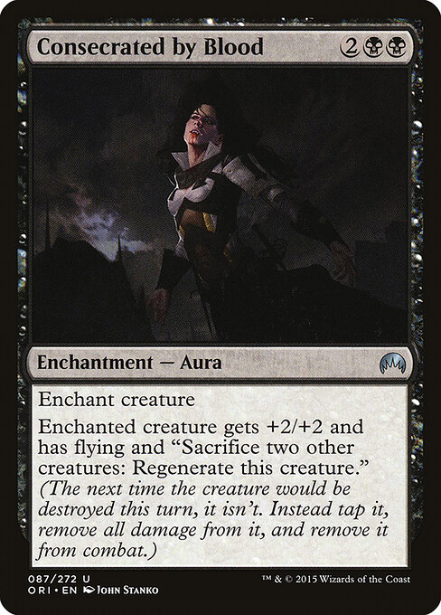 Consecrated by Blood — Front