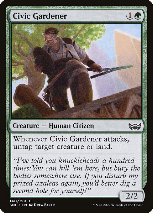 Civic Gardener — Front