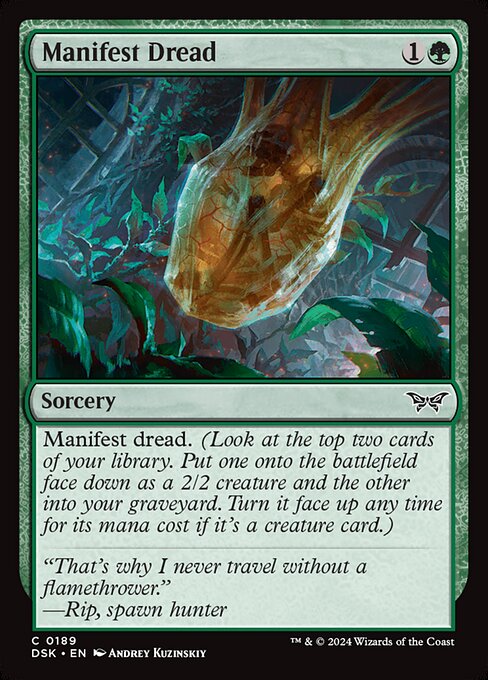Manifest Dread — Front