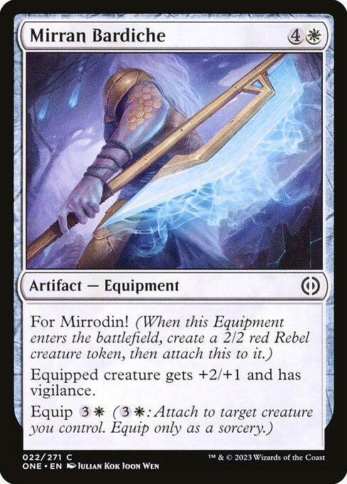 Mirran Bardiche — Front