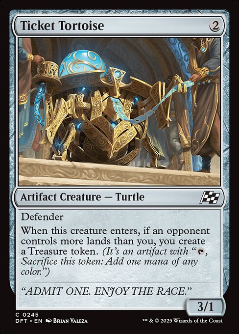 Ticket Tortoise — Front