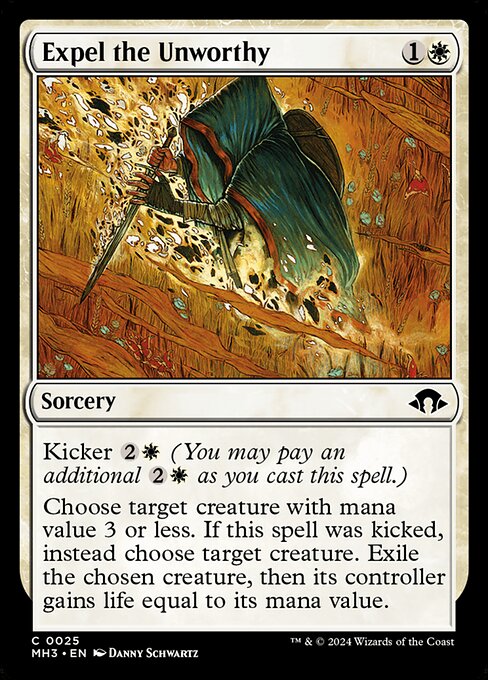 Expel the Unworthy — Front