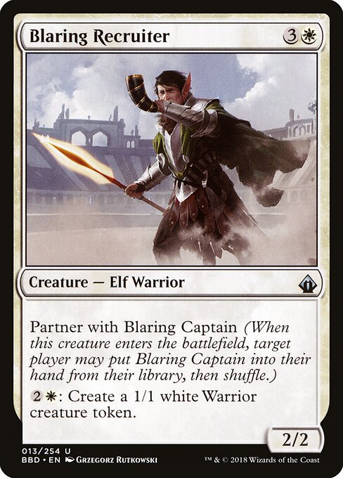 Blaring Recruiter — Front