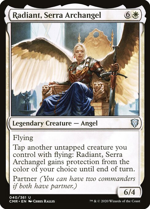 Radiant, Serra Archangel — Front